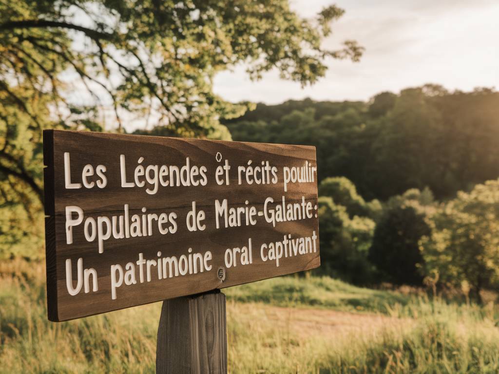 "Les légendes et récits populaires de Marie-Galante : un patrimoine oral captivant"