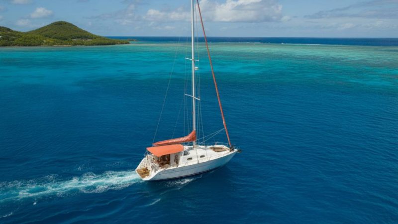 Explorer les fonds marins avec un bateau fond de verre Guadeloupe
