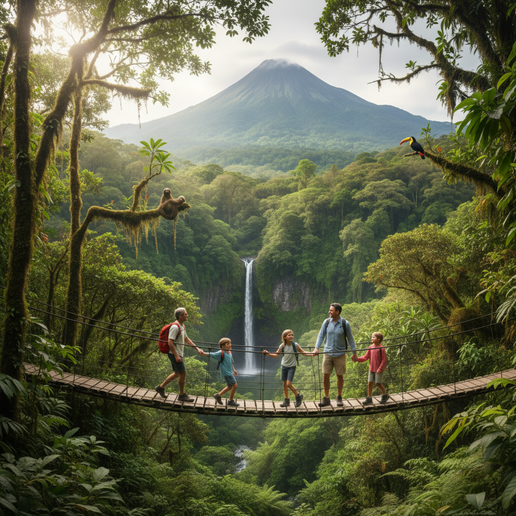 Où aller au Costa Rica en famille pour un premier voyage inoubliable